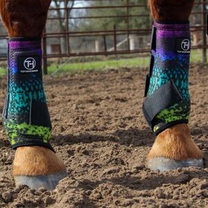 Top hand brand Colorful Horse Sport Boots
